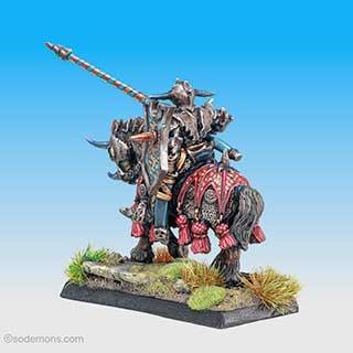 Sir John Quicksure Mounted