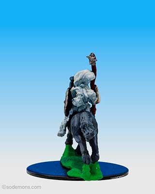 FF66 Skeleton Rider on Horse of Hell