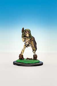 FTS5 Skeleton attacking with Axe and Shield