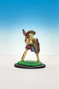 FTS5 Skeleton attacking with Axe and Shield