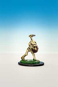 FTS12 Halfling Skeleton with Dagger and Shield