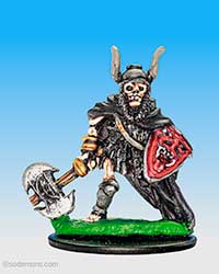 FTS25 Skeleton Champion with Haunted Axe and Laughing Shield