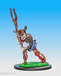 FTS8 Skeleton advancing with Pitchfork