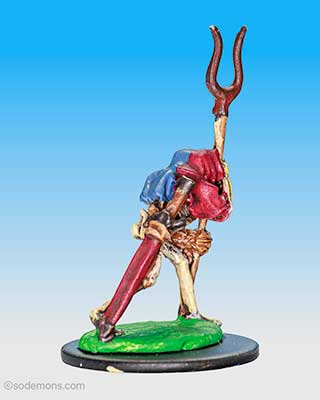 FTS8 Skeleton advancing with Pitchfork