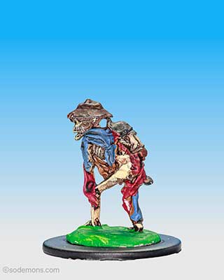 FTS9 Skeleton attacking with Dagger