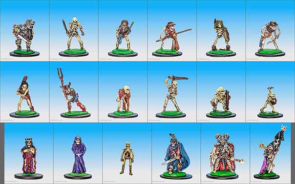 FTS: Fantasy Tribe Skeletons