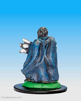 Skeleton with 2-handed Axe & Cloak