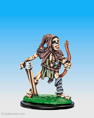 Skeleton with Bow