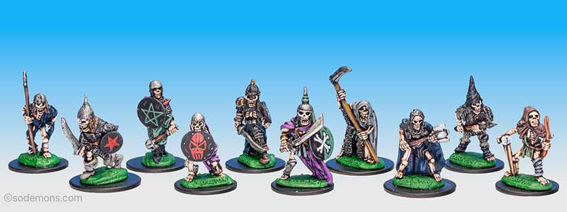 C17 Skeletons - July 1984 Flyer