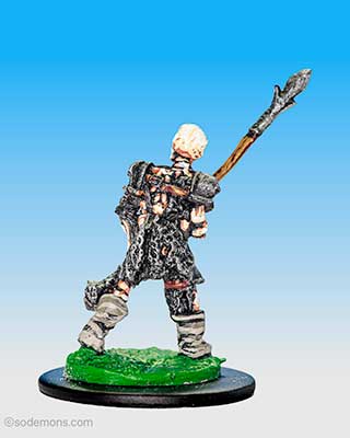 Skeleton with Partisan and Plate Armour (BA19)