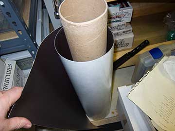 The roll of magnetic sheet