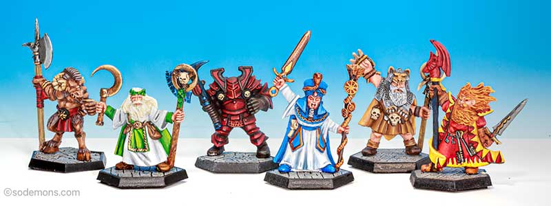 Dungeon of Doom Characters