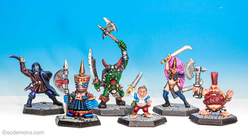 City of Adventure Characters