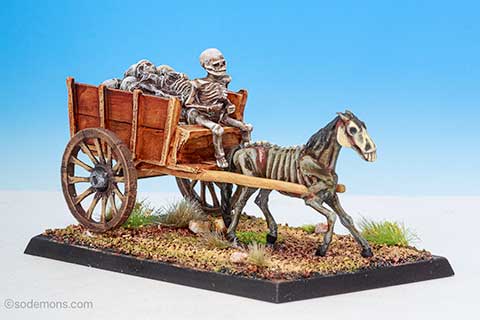 Minifigs VFW42 Undead Cart
