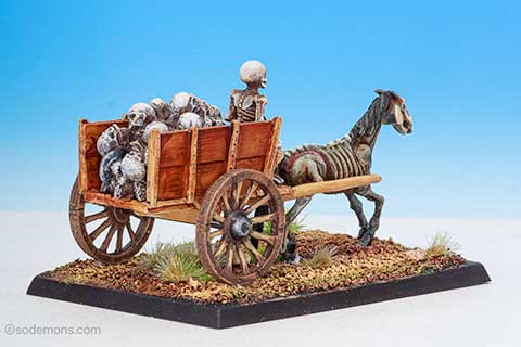 Minifigs VFW42 Undead Cart
