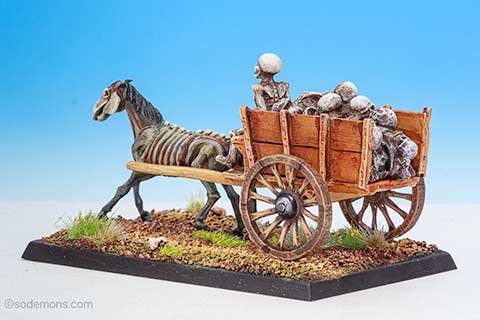 Minifigs VFW42 Undead Cart