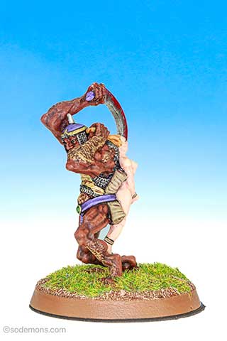 FTT4 Troll in Chainmail with Scimitar