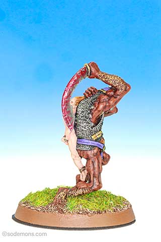 FTT4 Troll in Chainmail with Scimitar