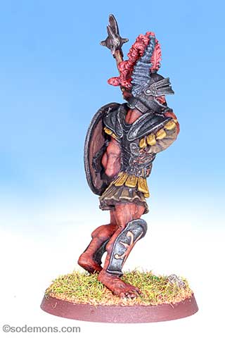FTT9 / C31 Giant Half-Troll Champion in Ornate Classical Armour with Sword and Shield