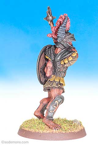 FTT9 / C31 Giant Half-Troll Champion in Ornate Classical Armour with Sword and Shield