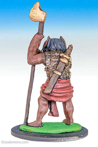 Great Troll with Poleaxe