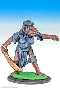 Mistress Race Troll with Broadsword