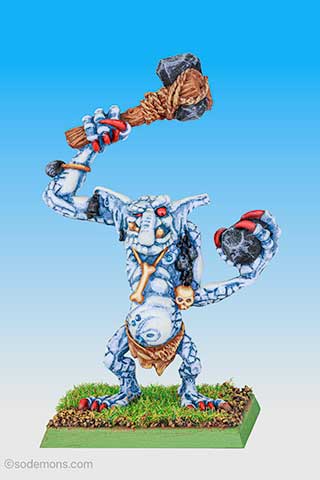 Stone Troll with Axe