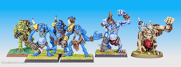 Blood Bowl Trolls