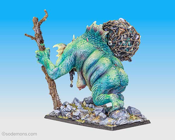 Warhammer Forge Giant River Troll Hag