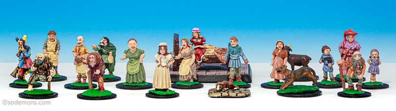 F Series Villagers