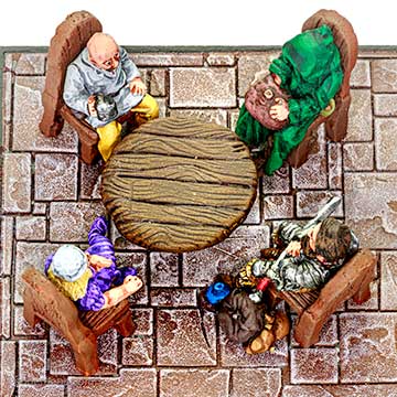 FS37 Table with Guests