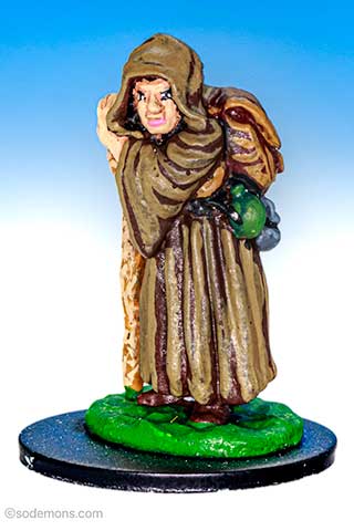 FS45-2 Mysterious Stranger with Staff (Monk)