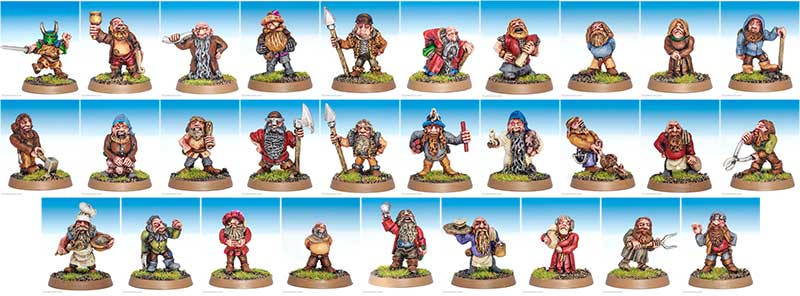 D7 / D6 / 0309 Dwarf Villagers
