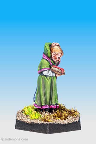 Wizard Reading From Spell Book (FS43v2)