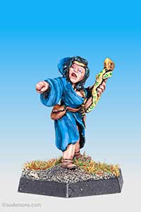 FA16 Female Wizard with Staff