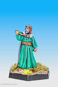 Young Wizard with Amulet