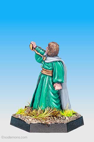 Young Wizard with Amulet