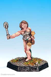 FA18 Female Cleric with Mace