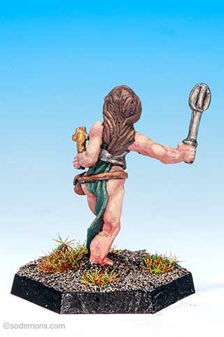 FA18 Female Cleric with Mace