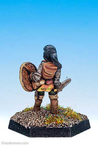 FA19v2 Female Fighter in Breastplate with Sword
