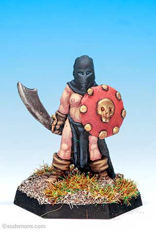 Dungeon Torturesss with Sword and Shield