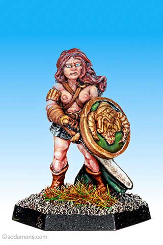 FTF105 Female Chaos Warrior