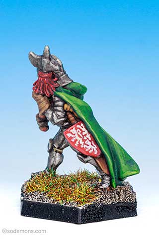 FTF37 Female Fighter with Poleaxe