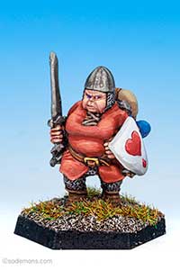 FTF54 Fat Lady Fighter with Sword