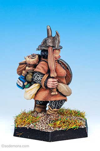 FTF55 Fat Lady Fighter with Axe