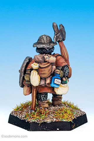 FTF55 Fat Lady Fighter with Axe