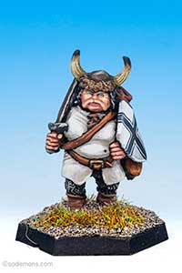 FTF56 Fat Lady Fighter with Horned Helmet
