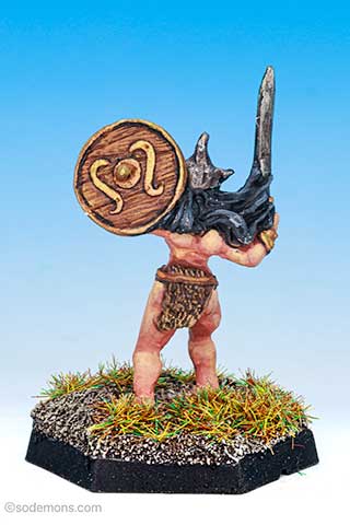 FTF61 Amazon with Sword and Shield