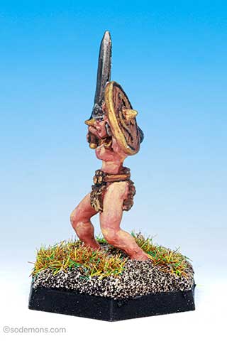 FTF61 Amazon with Sword and Shield