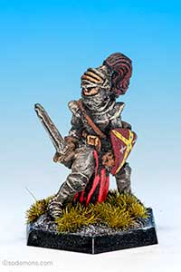 FTF94 Female Paladin with Plumed Helmet